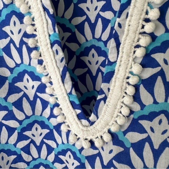 Talbots tunic top with 3/4 length sleeves and v-neck, 💯 cotton, petite size - Picture 7 of 10